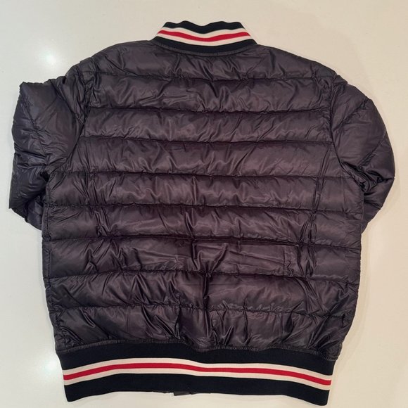 Moncler (Authentic) Boys Bomber Jacket Navy Blue - Size 12 - Picture 2 of 3